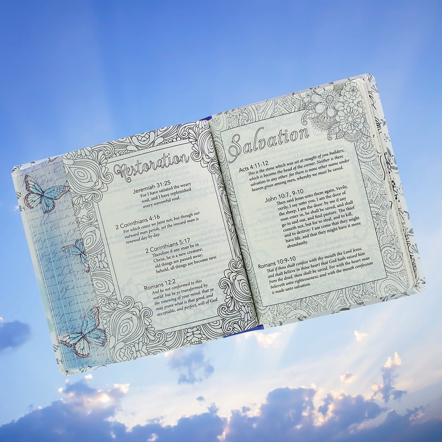 Purple Faux Leather Flexcover KJV My Promise Bible.