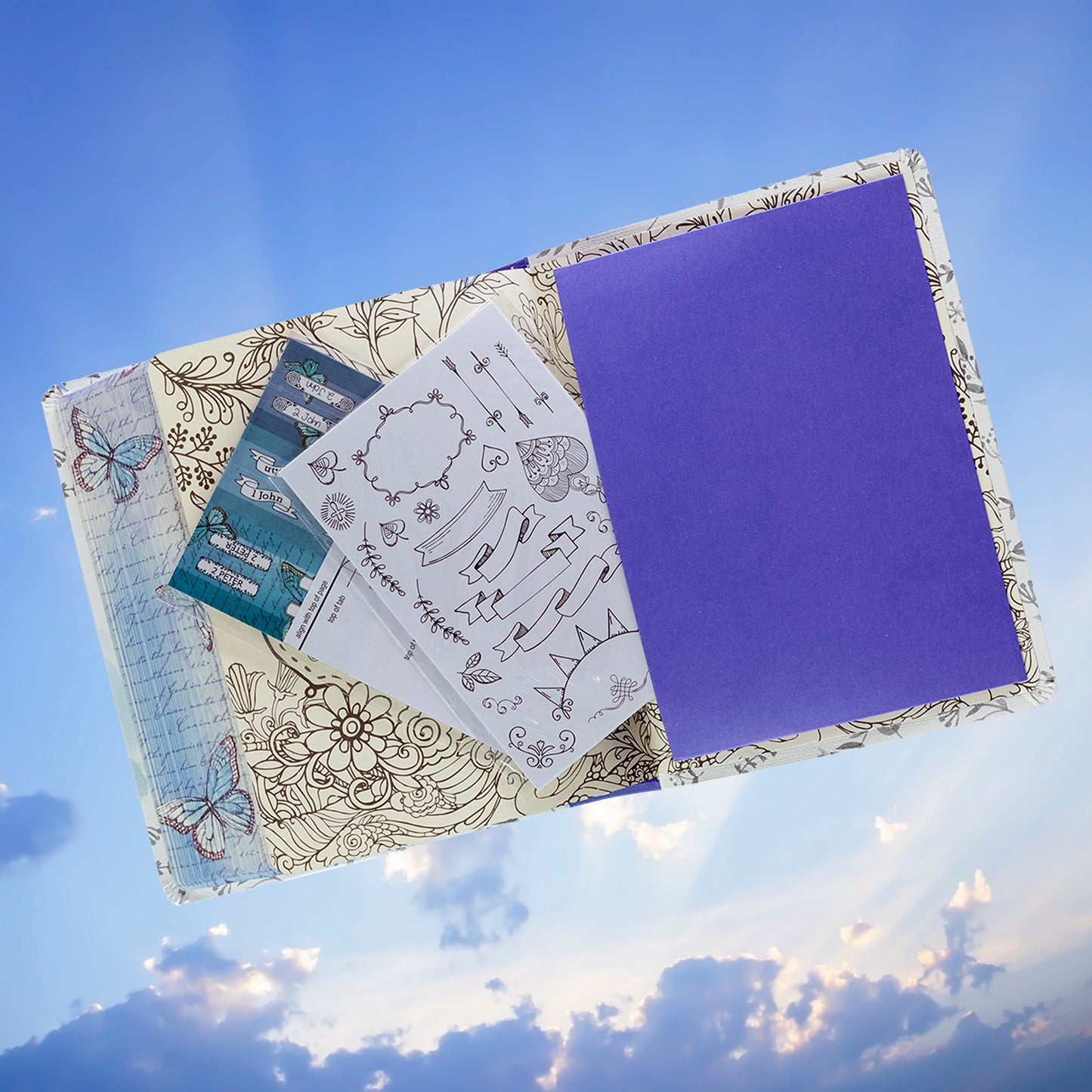 Purple Faux Leather Flexcover KJV My Promise Bible.