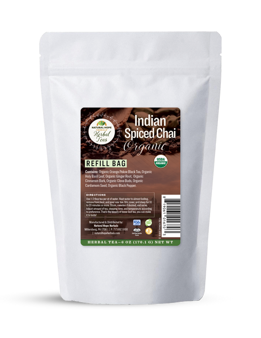 Organic Indian Spiced Chai Tea
