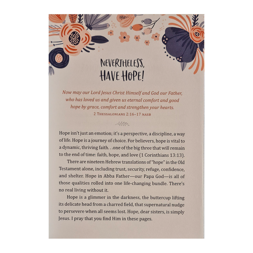 Nevertheless, She Hoped: Inspiring Devotions and Prayers for a Woman's Heart Hardcover