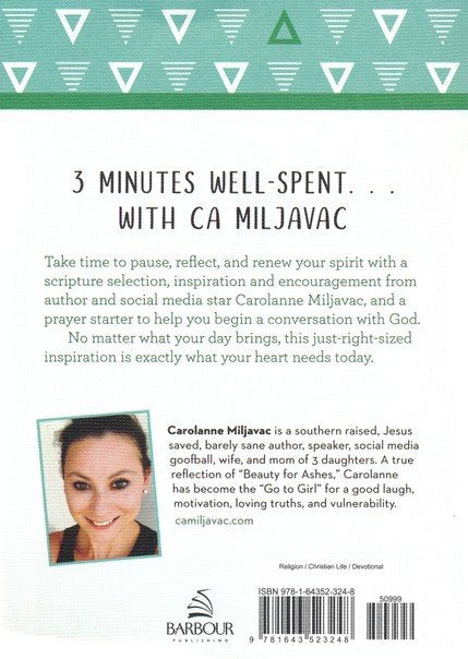 Odd(ly) Enough: 3-Minute Devotions to Passionately Pursuing Your Purpose By: Carolanne Miljavac