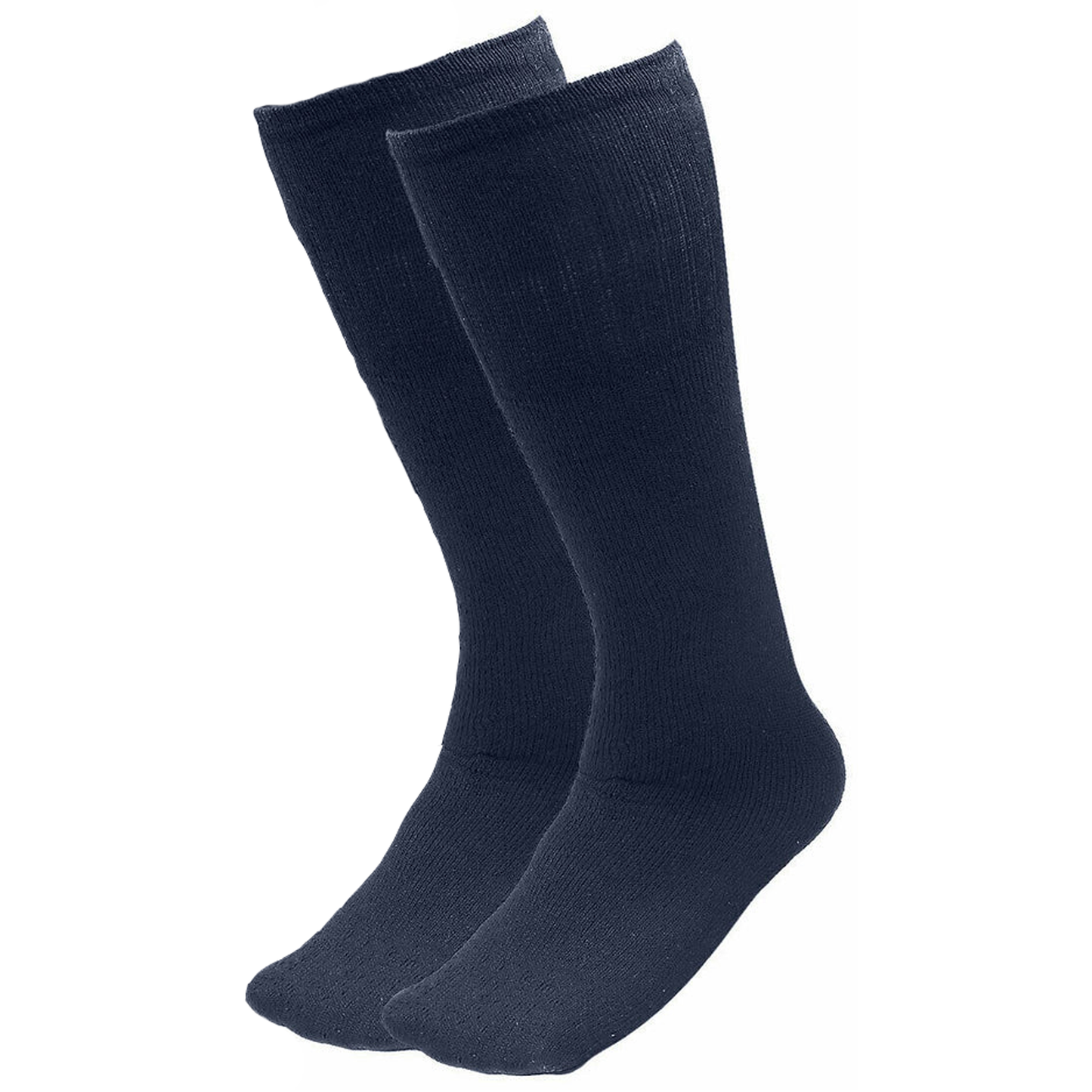 Over The Calf Diabetic Socks!  Sizes 10-13 - Blue 2 Pack (Blue)