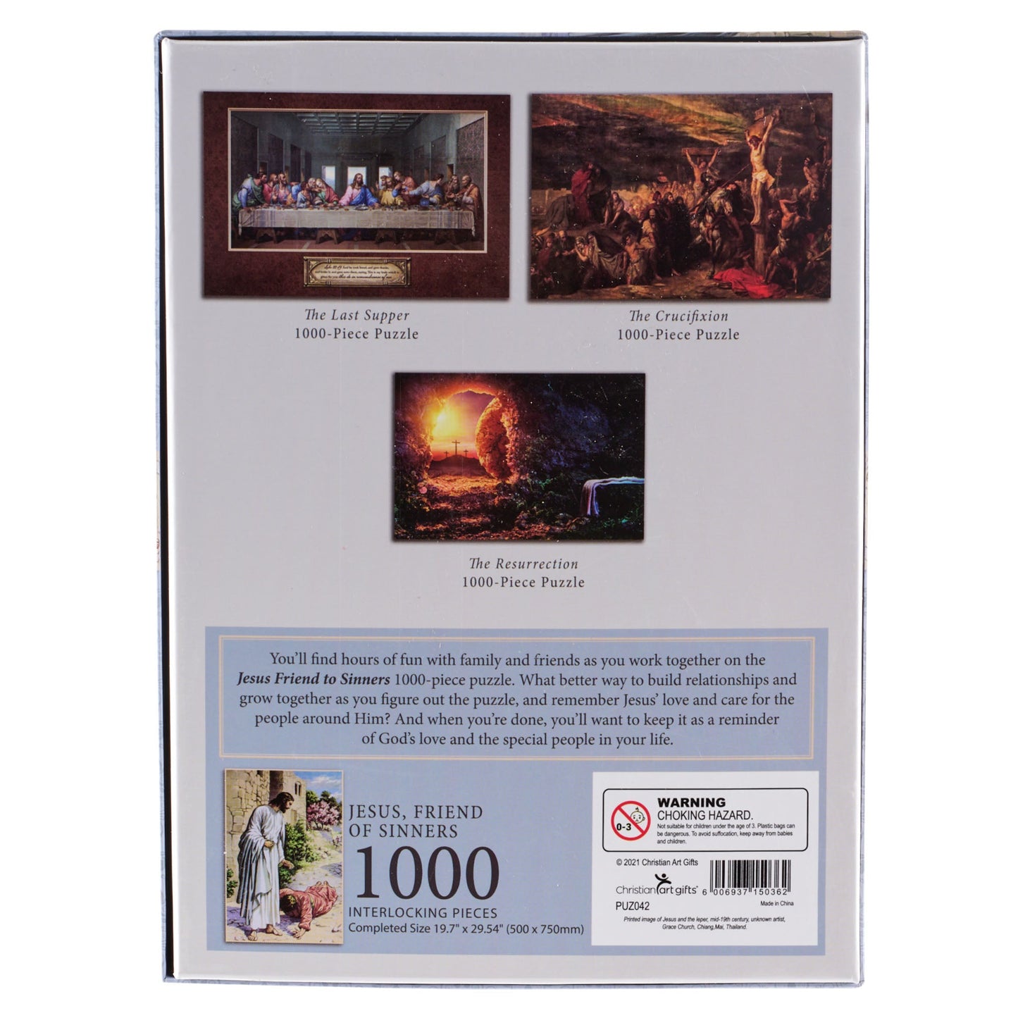 Jesus, Friend to Sinners 1000-piece Jigsaw Puzzle