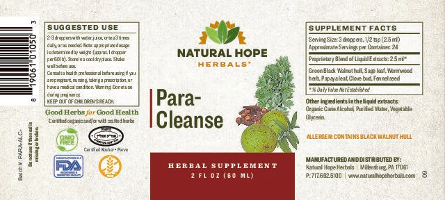 Para-Cleanse - Natural Hope Herbals' Para-Cleanse: Gentle Colon Cleansing Support