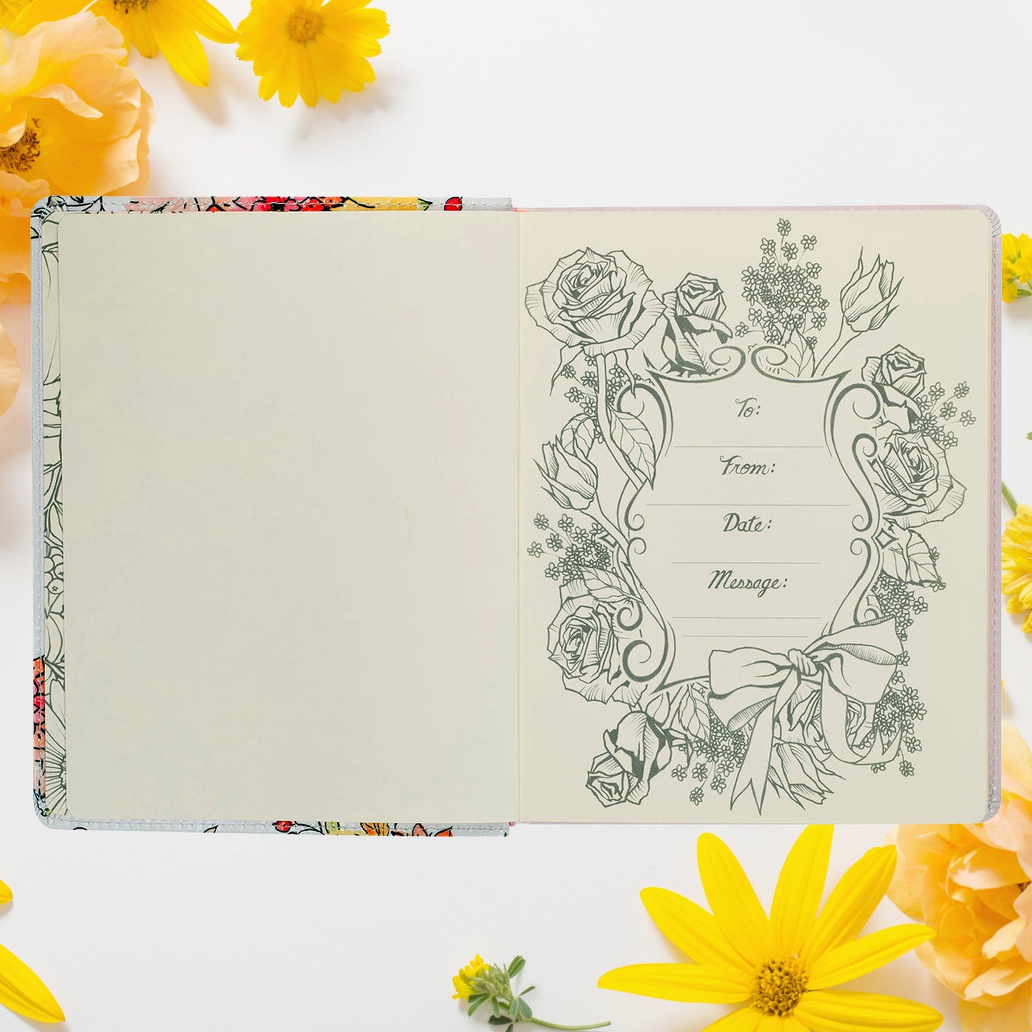 Pearlized White Faux Leather KJV My Creative Bible