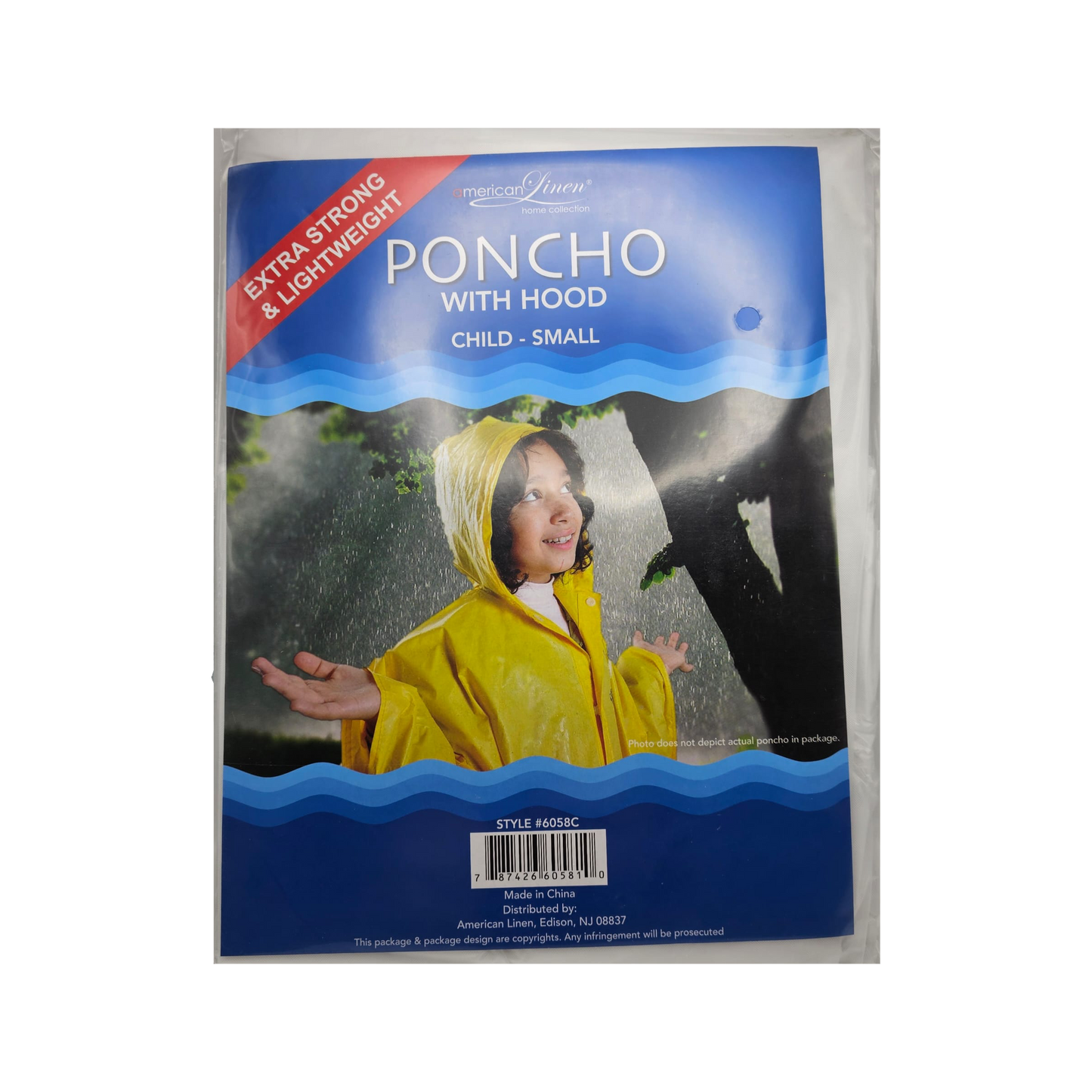 Poncho With Hood Medium - American Linen Home Essential