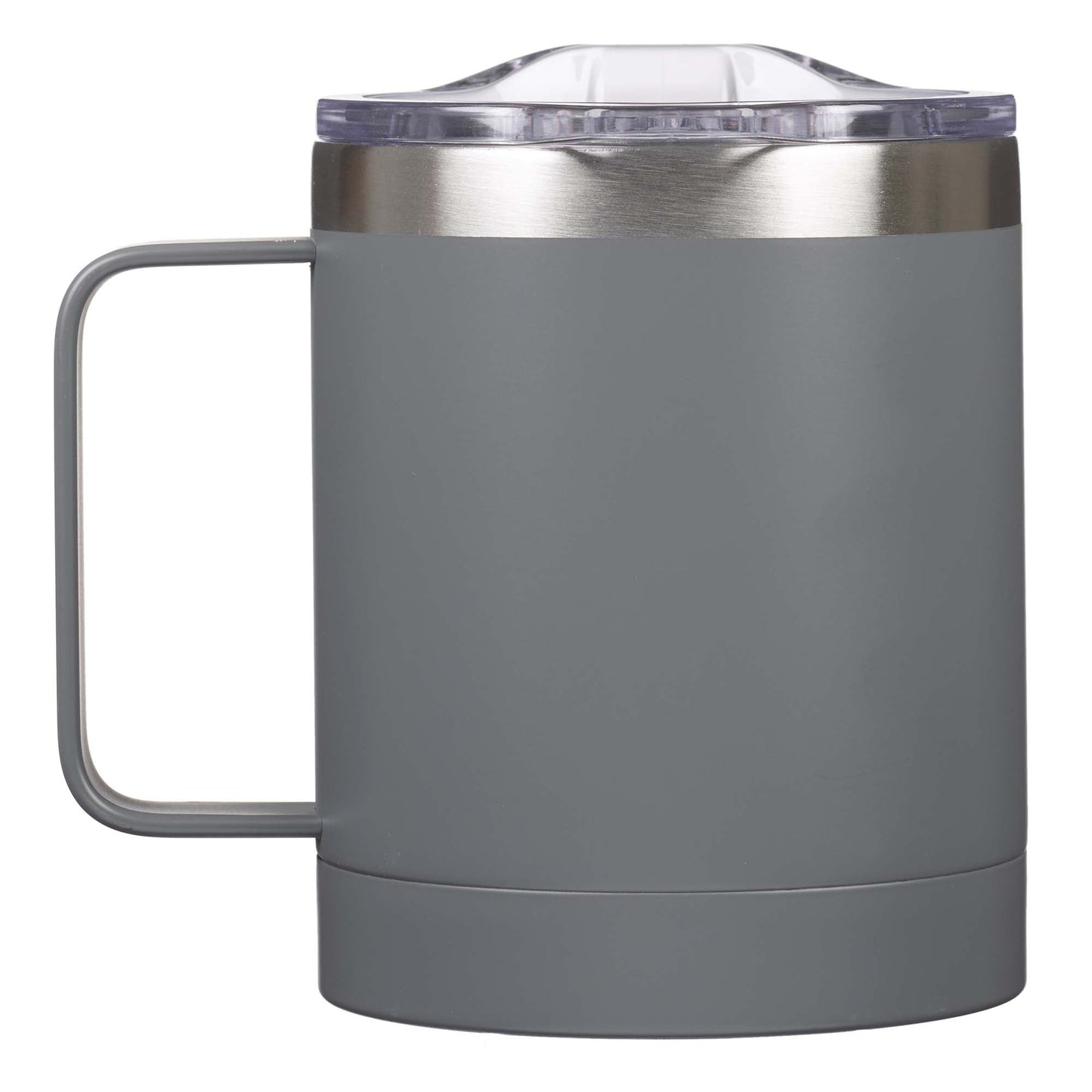 I Can Do All Things Gray Camp-style Stainless Steel Mug - Philippians 4:13 - Mug