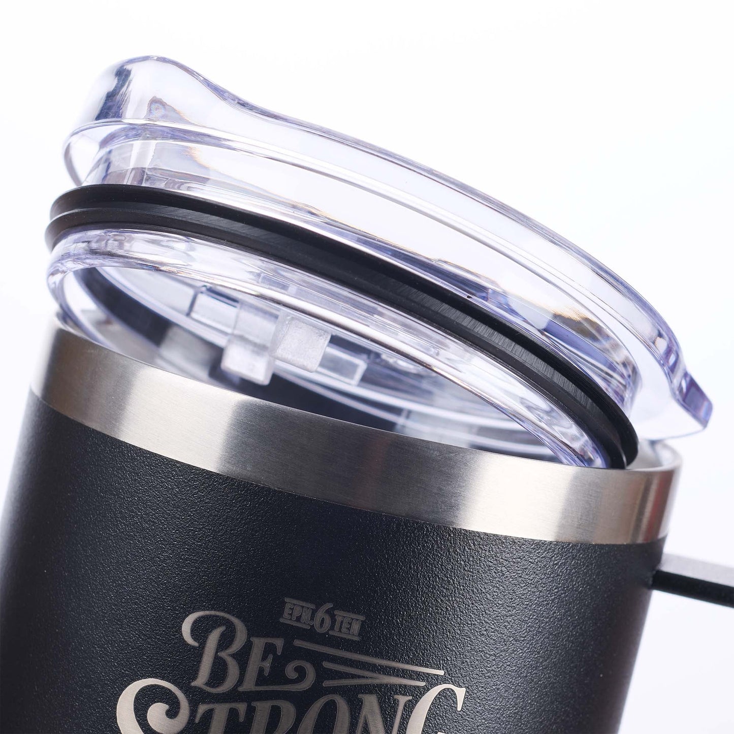 Be Strong in the LORD Camp-style Stainless Steel Mug - Ephesians 6:10 - Mug