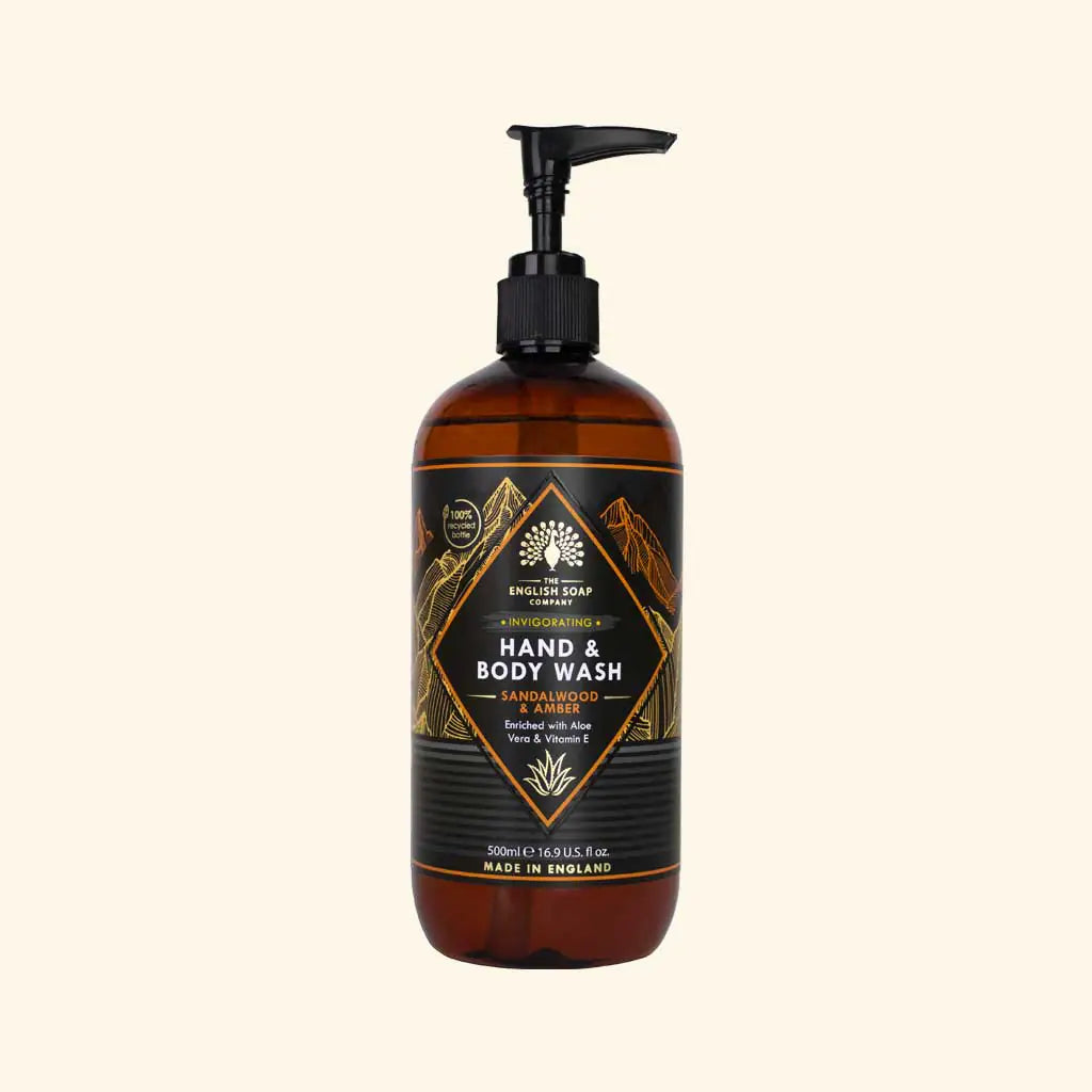 Sandalwood and Amber Hand and Body Wash