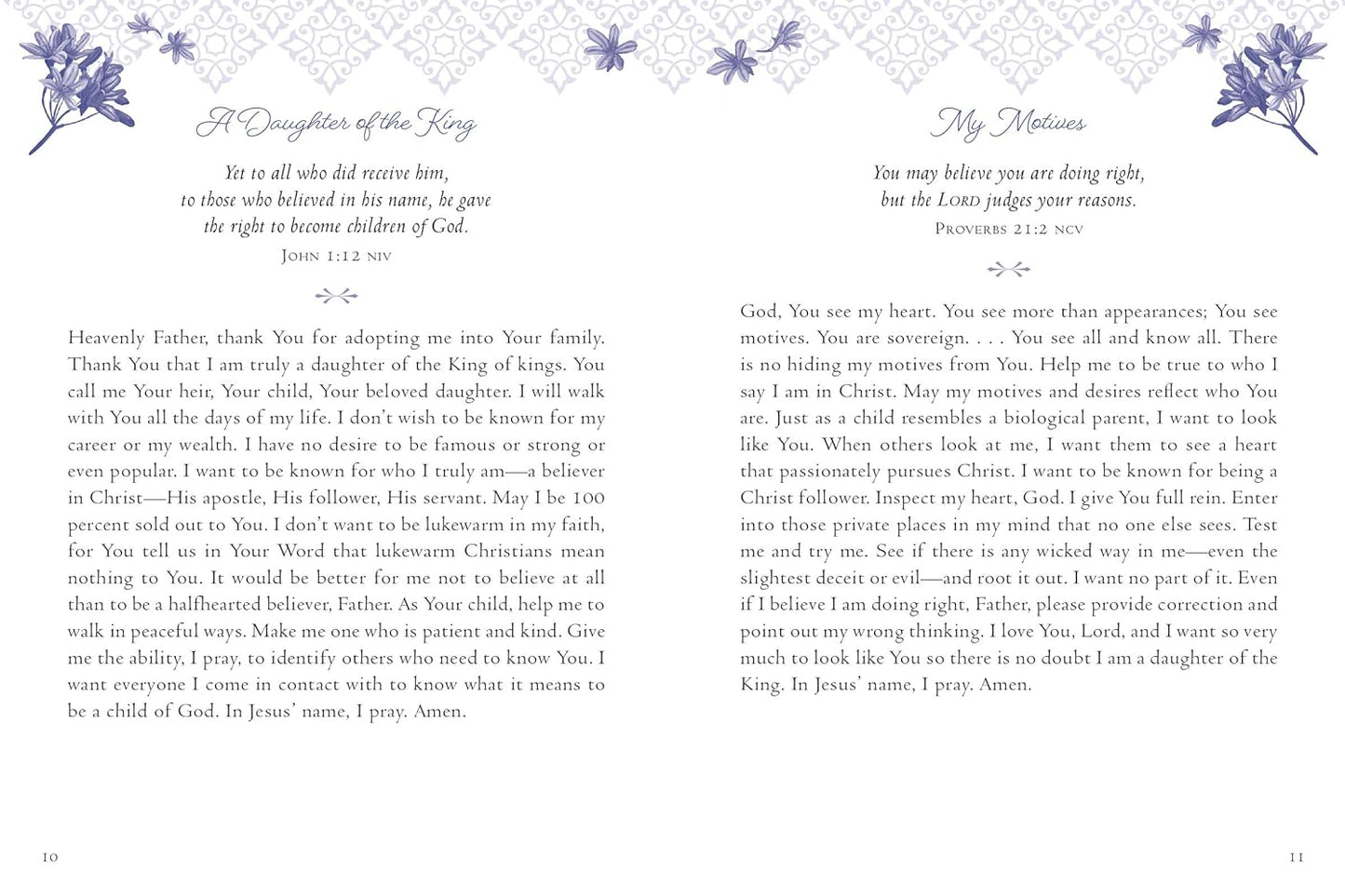 Serenity Prayers for a Woman's Soul Hardcover by Emily Biggers