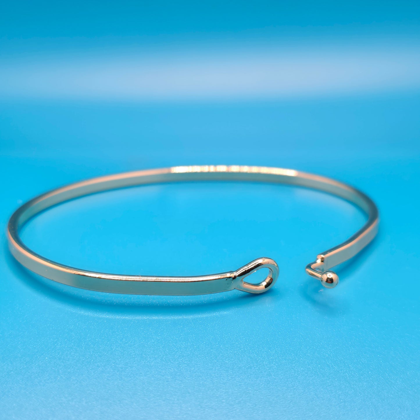 STAND IN FAITH Inspirational Message Bracelet Positive Message Engraved Thin Bangle - Jewelry