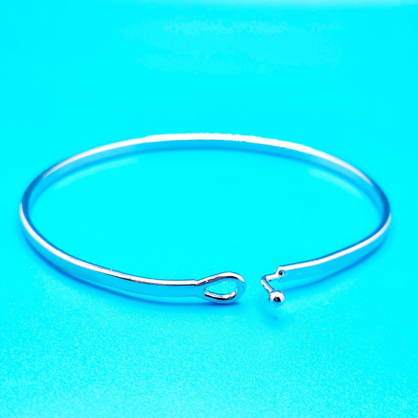 STAND IN FAITH Inspirational Message Bracelet Positive Message Engraved Thin Bangle - Jewelry