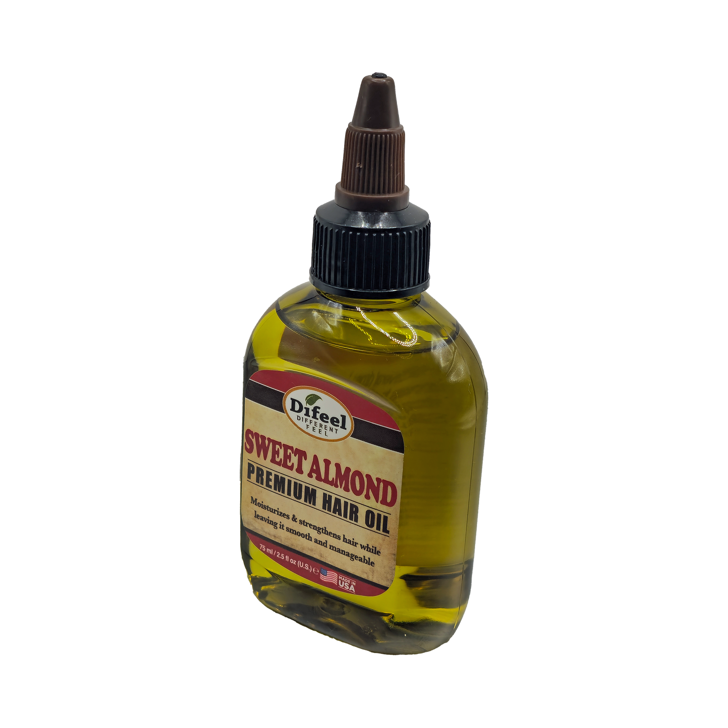 DIFEEL HAIR OIL - Sweet Almond Oil 2.5 OZ