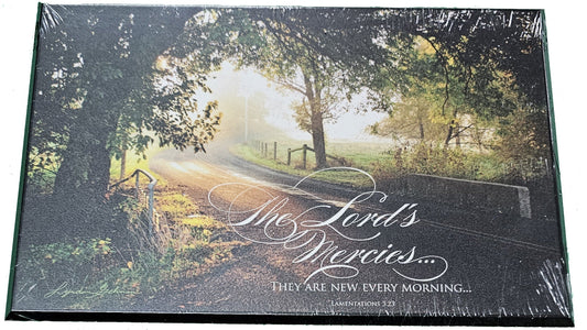 The Lord's Mercies... They are new every morning... - Wood Plaque