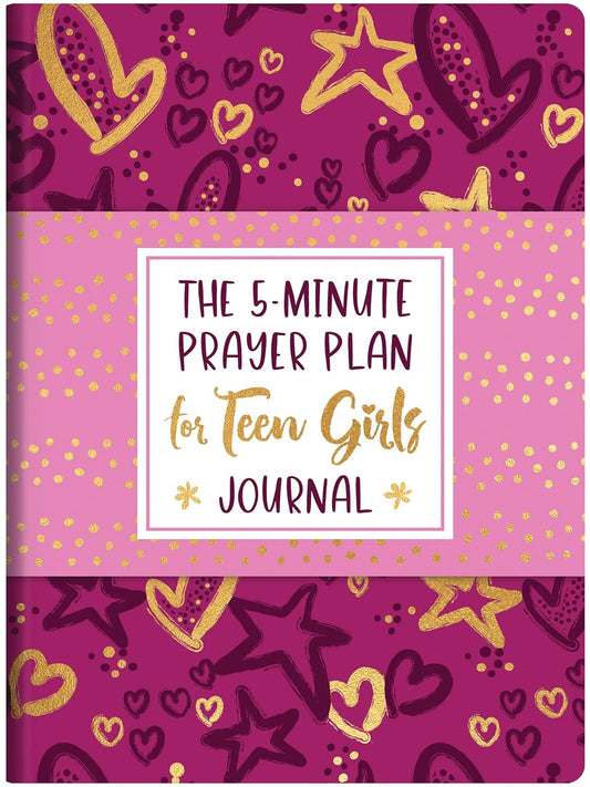 The 5-Minute Prayer Plan for Teen Girls Journal Imitation Leather by Marilee Parrish