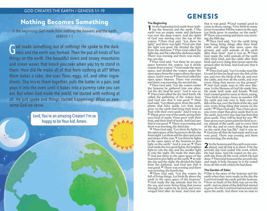 The Kids' Bedtime Devotional Bible (NLV): Featuring Art from the Popular 365 Classic Bedtime Bible Stories Hardcover