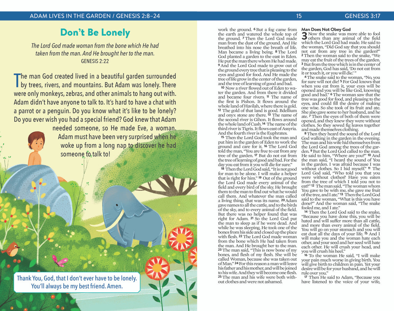 The Kids' Bedtime Devotional Bible (NLV): Featuring Art from the Popular 365 Classic Bedtime Bible Stories Hardcover