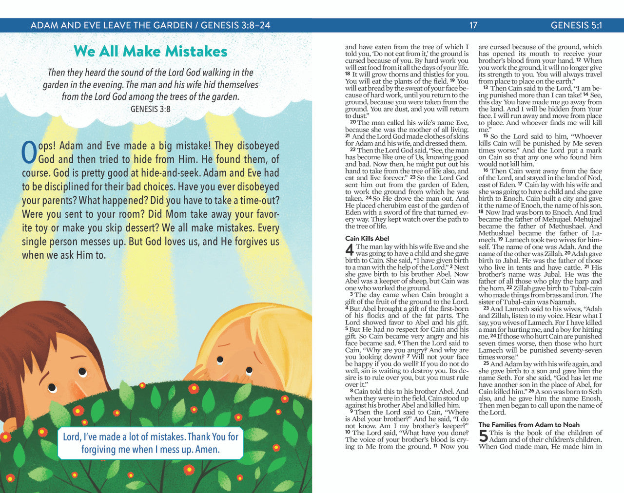 The Kids' Bedtime Devotional Bible (NLV): Featuring Art from the Popular 365 Classic Bedtime Bible Stories Hardcover