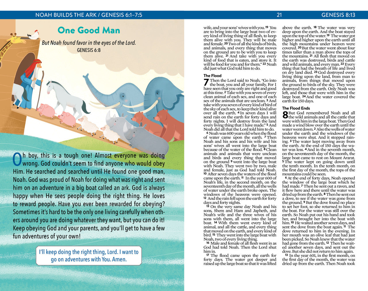 The Kids' Bedtime Devotional Bible (NLV): Featuring Art from the Popular 365 Classic Bedtime Bible Stories Hardcover