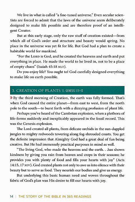 The Story of the Bible in 365 Readings: See and Understand the Grand Arc of Scripture By: Ed Strauss