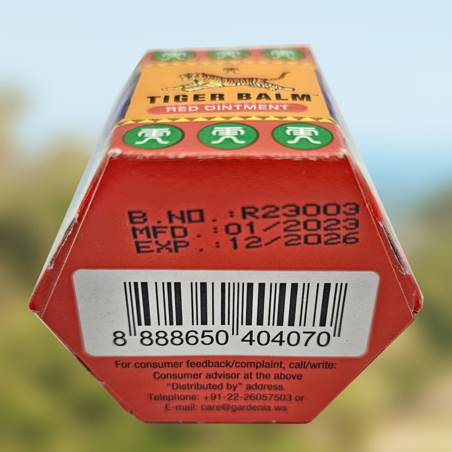 Original Tiger Balm Red 21ml - Ointment for relief of neck, shoulder and other joint pain