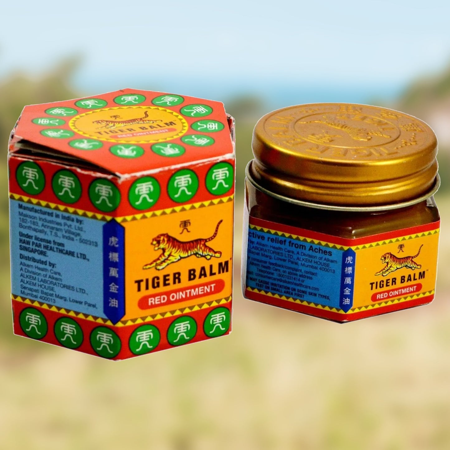 Original Tiger Balm Red 21ml - Ointment for relief of neck, shoulder and other joint pain