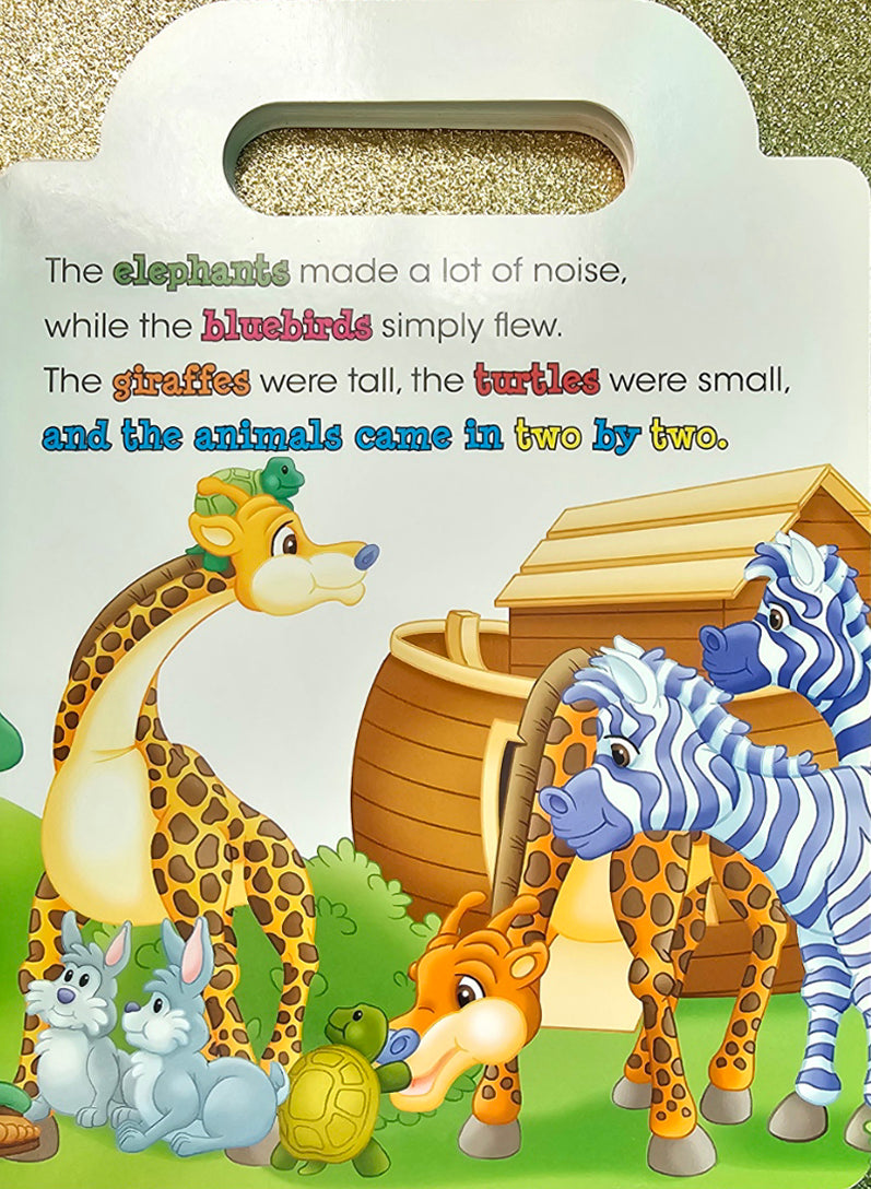 The Animals Came in Two by Two: Sing-a-Story Book with CD Board book – Picture Book by Kim Mitzo Thompson, Karen Mitzo Hilderbrand