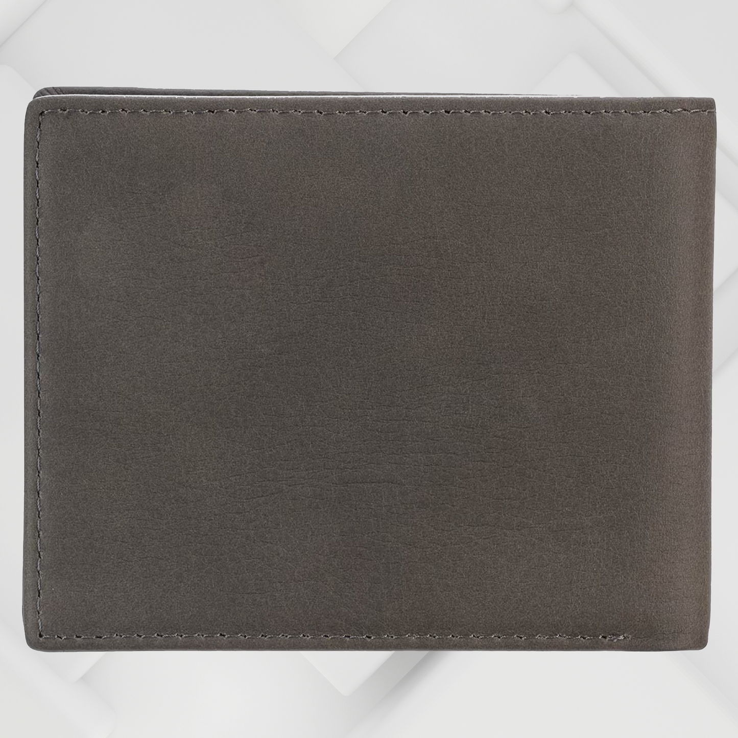 Salt Of The Earth Gray Genuine Leather Wallet