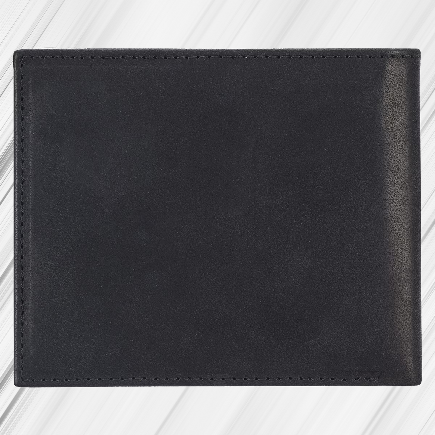 Silver Cross Black Genuine Leather Wallet
