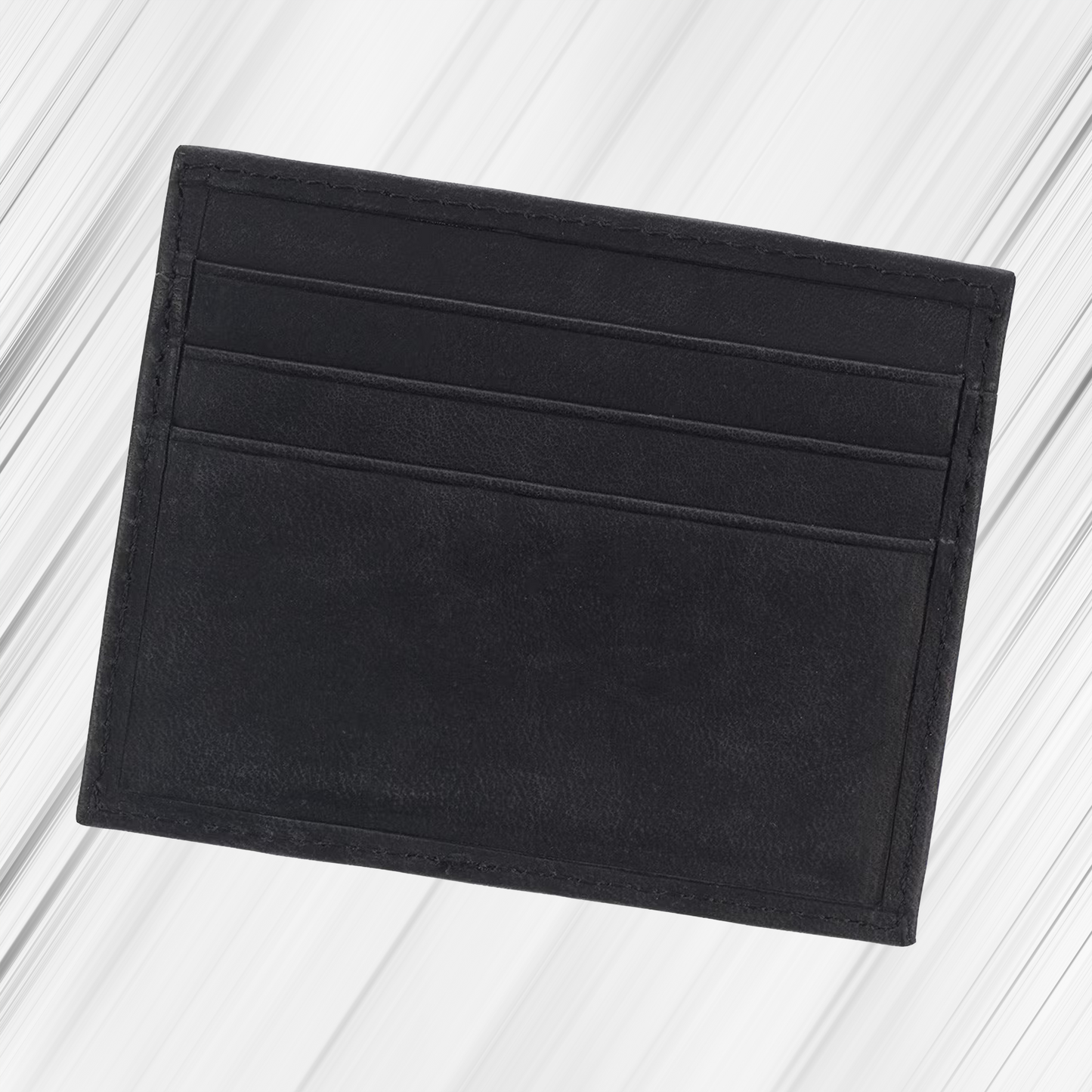 Silver Cross Black Genuine Leather Wallet