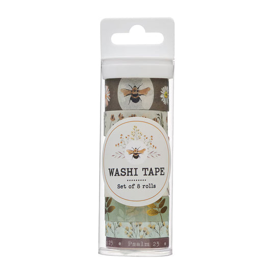 Psalm 23 Floral Washi Tape Set