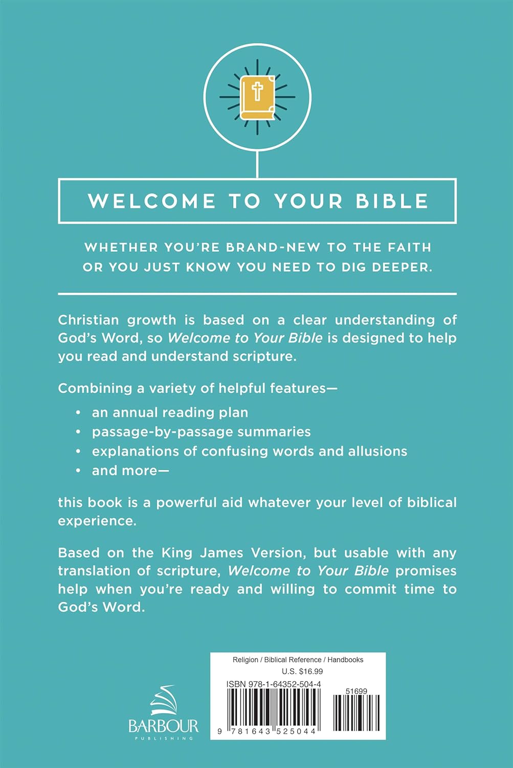 Welcome to Your Bible: Reading and Study Helps, Whatever Your Experience Level Paperback