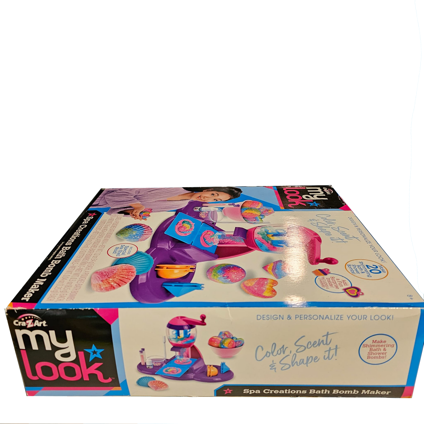 My Look Spa Creations Bath Bomb Maker Cra Z Art Bath Body Kit Craft Toy