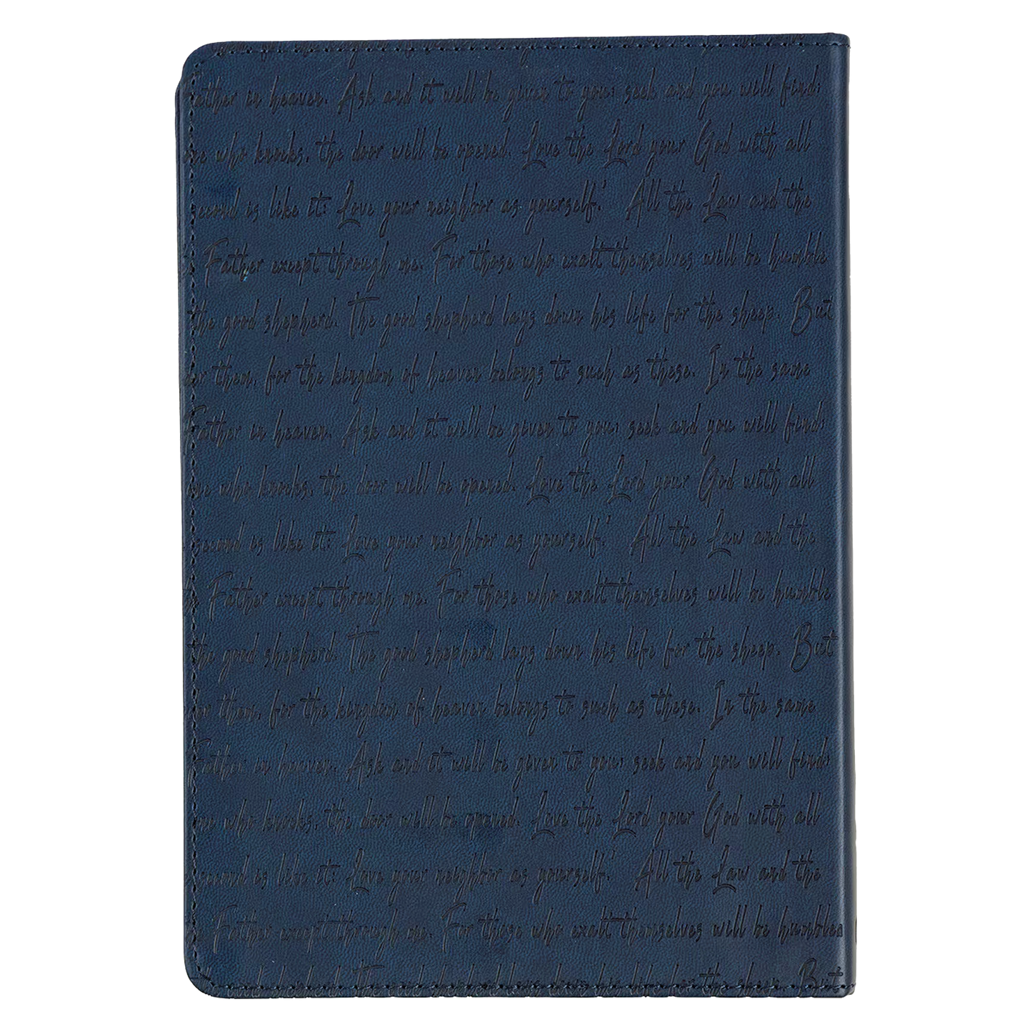 Words of Jesus for Daily Living Blue Faux Leather Devotional