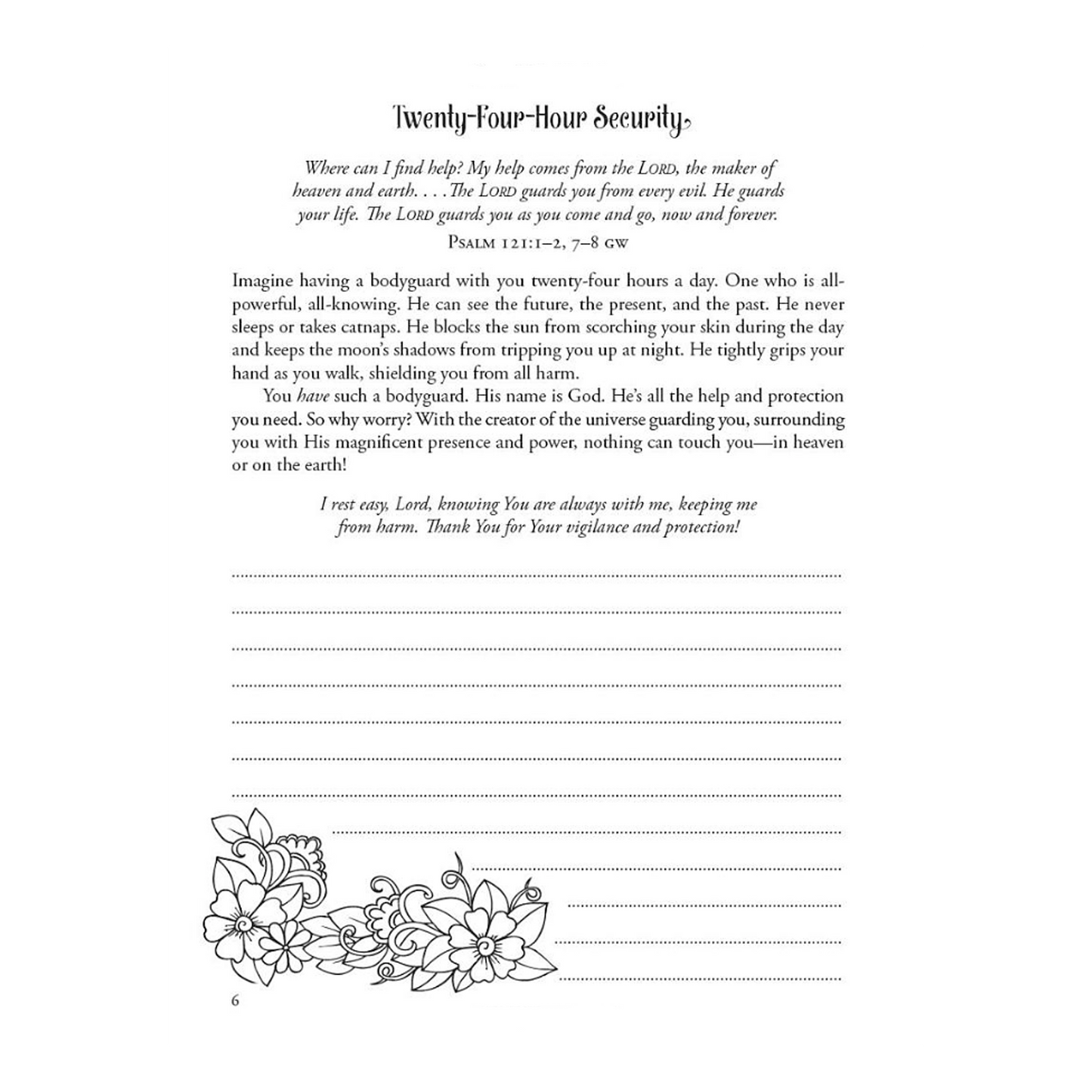 Worry Less, Pray More: A Devotional Coloring Journal for Women Imitation Leather