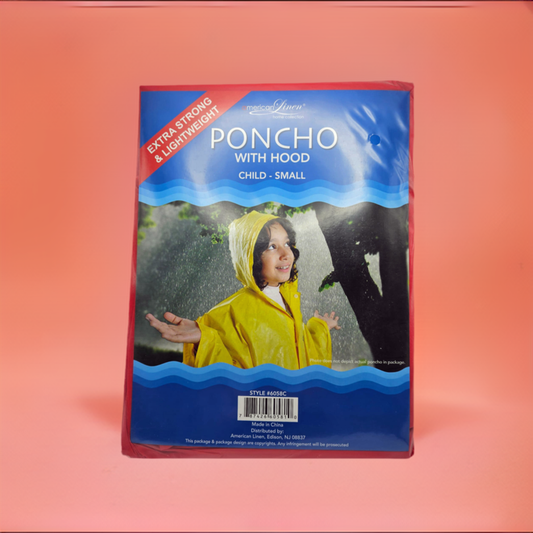 Poncho With Hood Medium - American Linen Home Essential