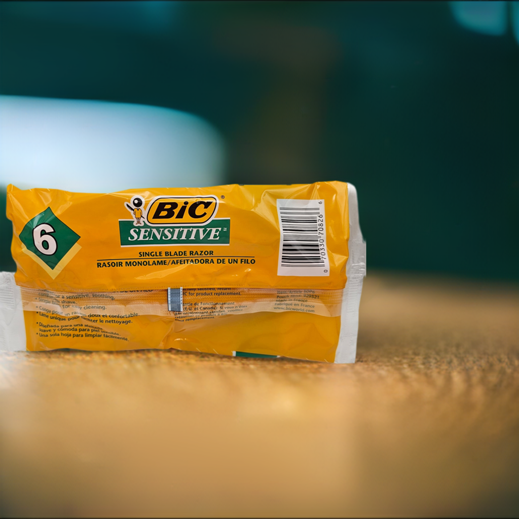 BIC Sensitive Shaver Disposable Razor 6 Pack