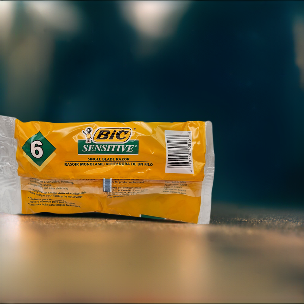 BIC Sensitive Shaver Disposable Razor 6 Pack