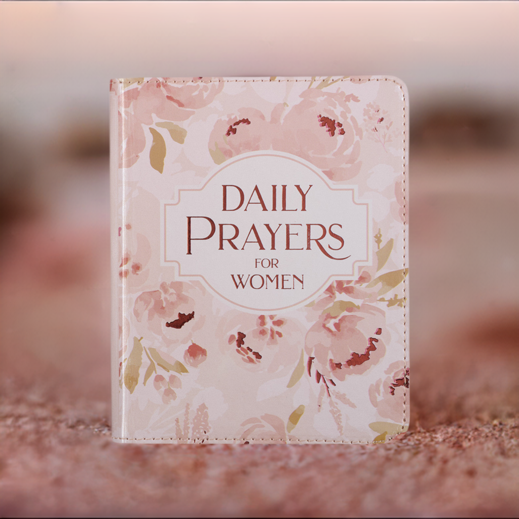 Daily Prayers for Women Pink Floral Faux Leather Devotional BY RONALD A BEERS, AMY E MASON, KATHERINE J BUTLER