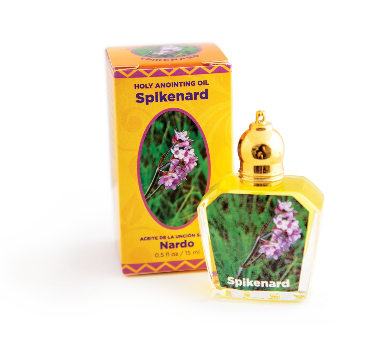 Spikenard/ Nard Holy Land Anointing Oil from Israel, 1/2 oz Roller Bottle from Jerusalem