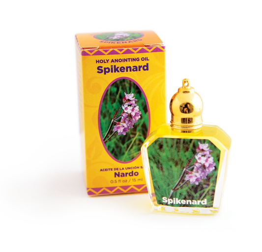 Spikenard/ Nard Holy Land Anointing Oil from Israel, 1/2 oz Roller Bottle from Jerusalem